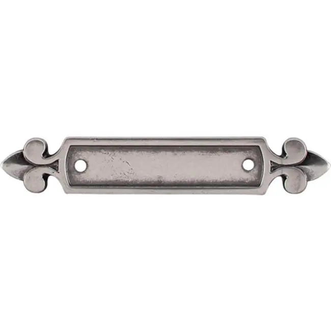 Dover Backplate 2 1/2" Center to Center Pull Backplate
