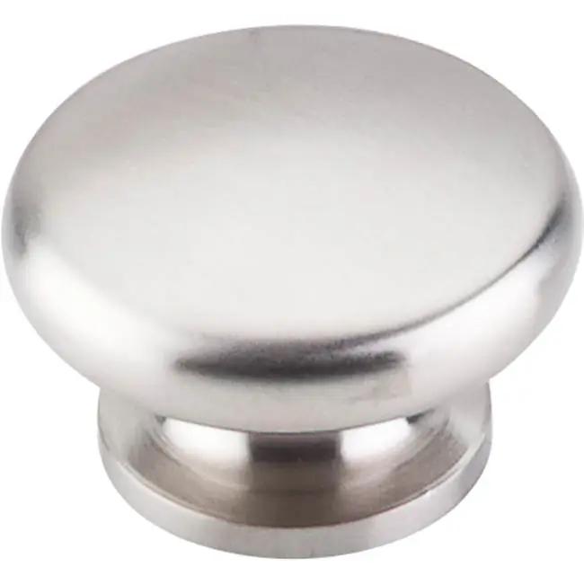 Flat Round 1 1/2" Diameter Round Knob