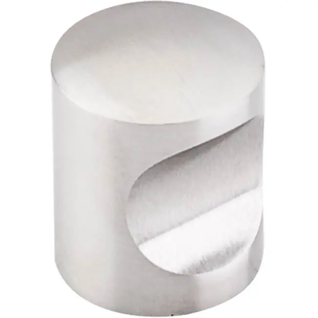 Indent 1" Diameter Round Knob