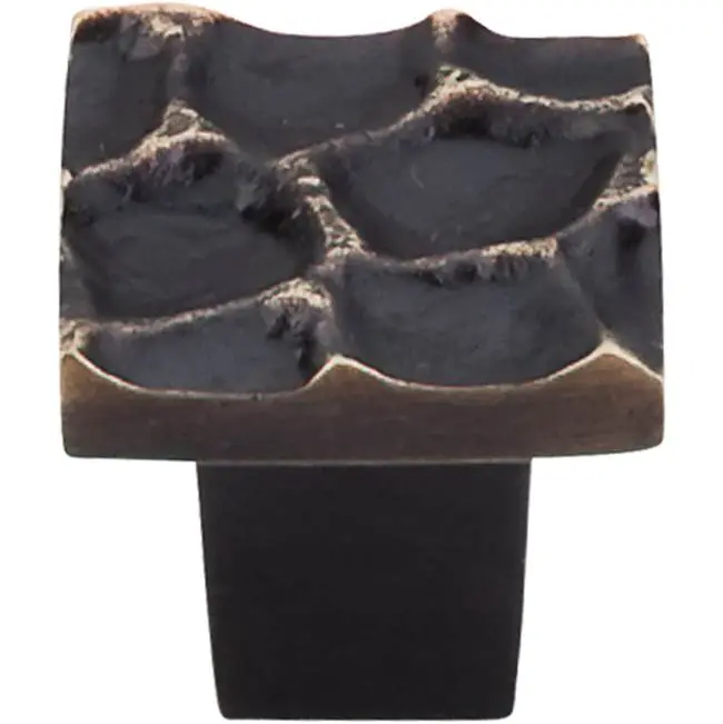 Cobblestone 1 1/8" Length Square Knob