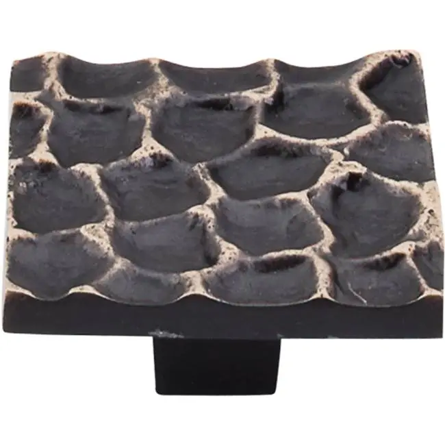 Cobblestone 1 15/16" Length Square Knob