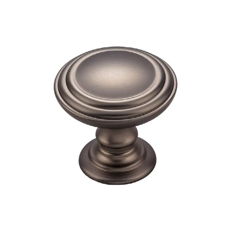 Reeded 1 1/2" Diameter Round Knob