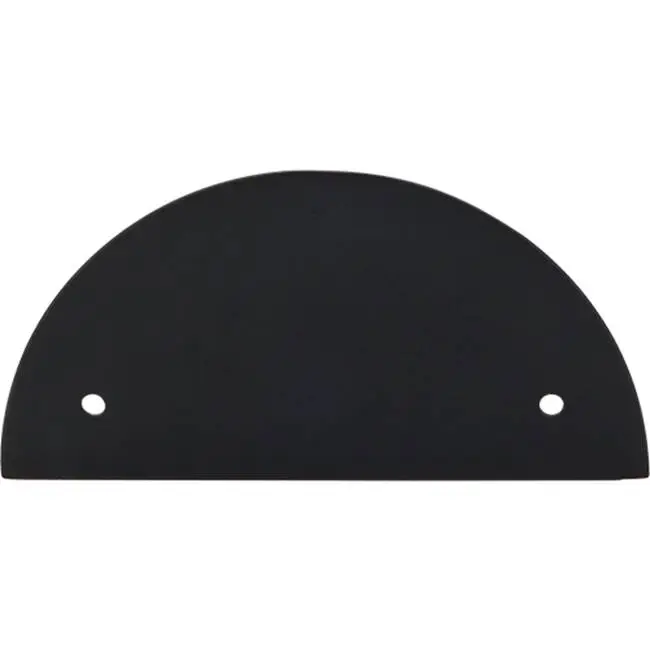Half Circle 3 1/2" Center to Center Pull Backplate