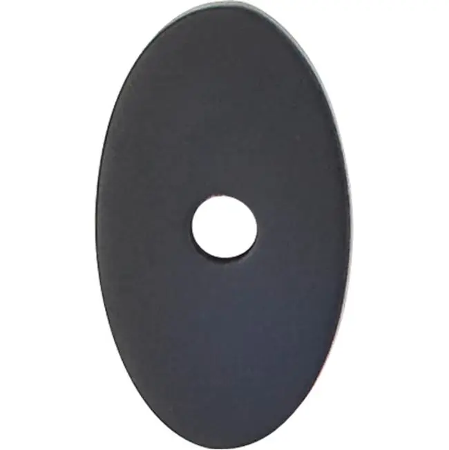 Oval Knob Backplate