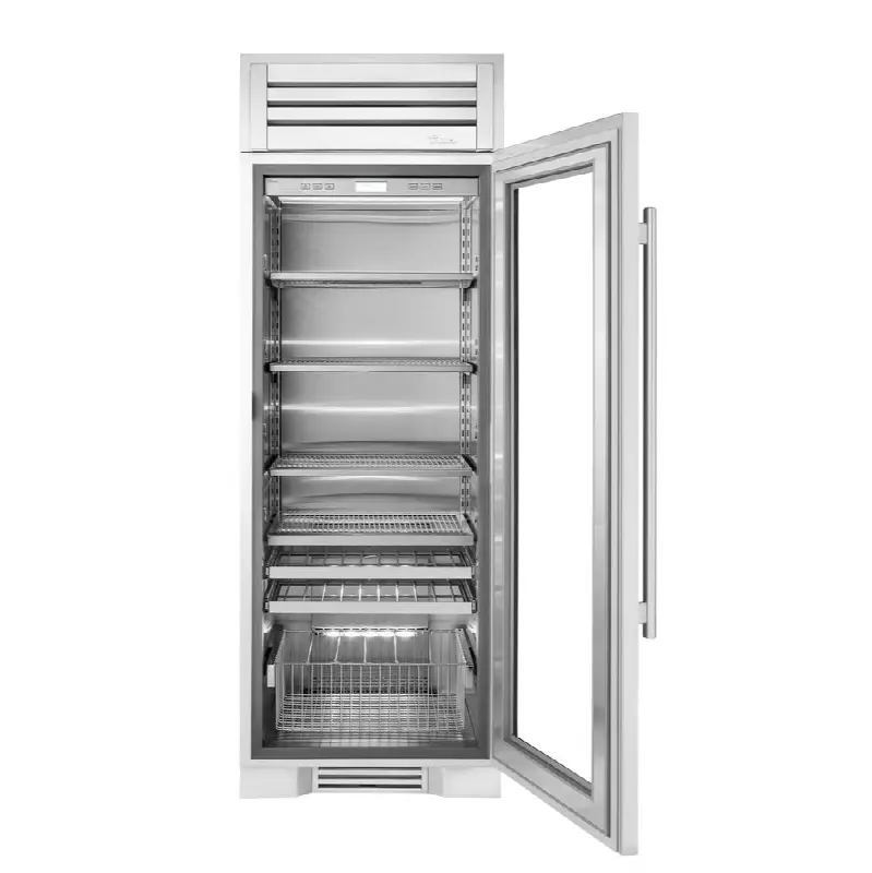 30Inch Column - Configured For Beverage Storage - Glass Door - Hinged Right (R)