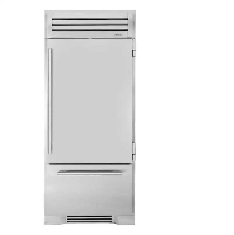 36" Refrigerator/Bottom Freezer - Stainless Steel - Stainless Solid Door - Hinged Right (R)