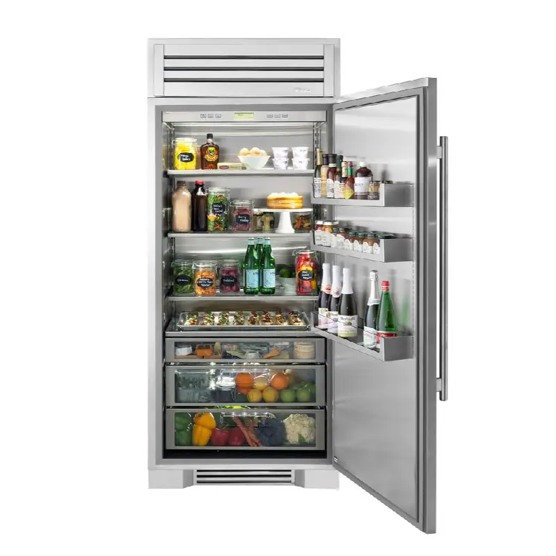 36Inch Column - All Refrigerator - Stainless Door - Hinged Right (R)