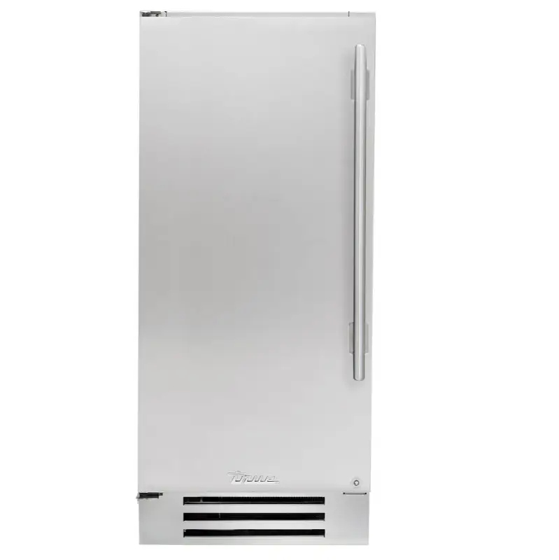 Stainless Door - 2 Glass Shelves - Hinge Left (L)