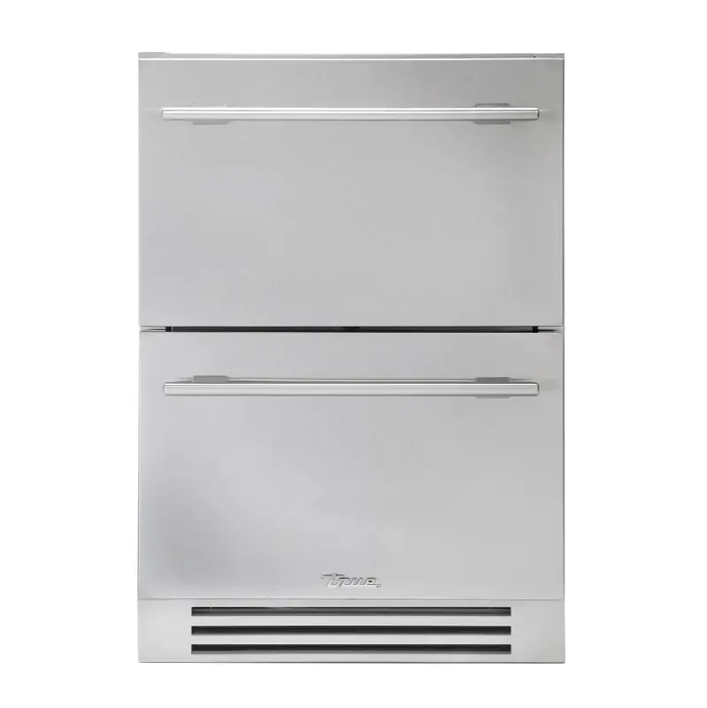 Solid Stainless Steel Drawers - 2 Dividers Per Drawer