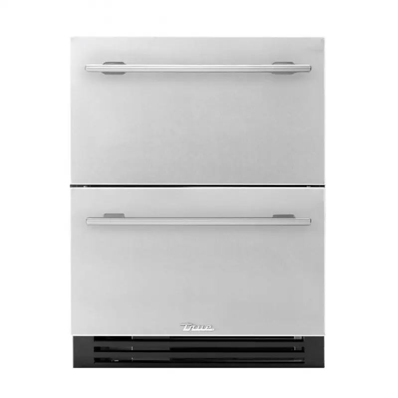 Solid Stainless Steel Drawers - Bin Dividers Are Optional Accessory, Not Included