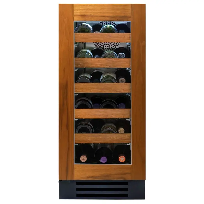 Panel Ready/Glass - 5 Pullout Wine, 1 Floor Cradle - Hinge Left (L)