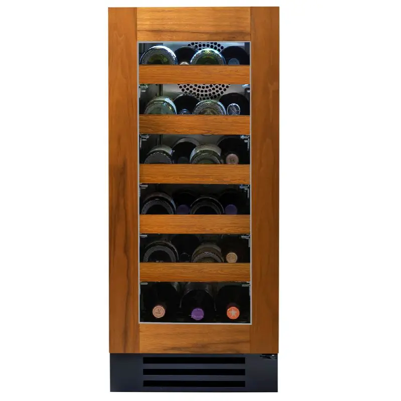 Panel Ready/Glass - 5 Pullout Wine, 1 Floor Cradle - Hinge Right (R)