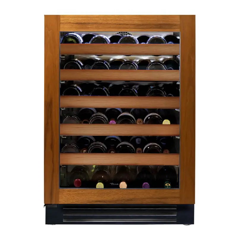 Panel Ready/Glass - 5 Pullout Wine, 1 Floor Cradle - Hinge Left (L)