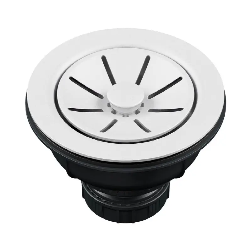 Essential Silgranit Color-Matched Basket Strainer - White