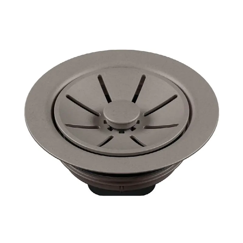 Essential Silgranit Color-Matched Disposal Flange - Truffle