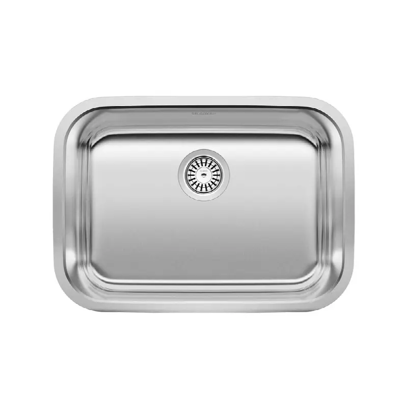 Stellar 25" Single Bowl Undermount Stainless Steel Kitchen Sink