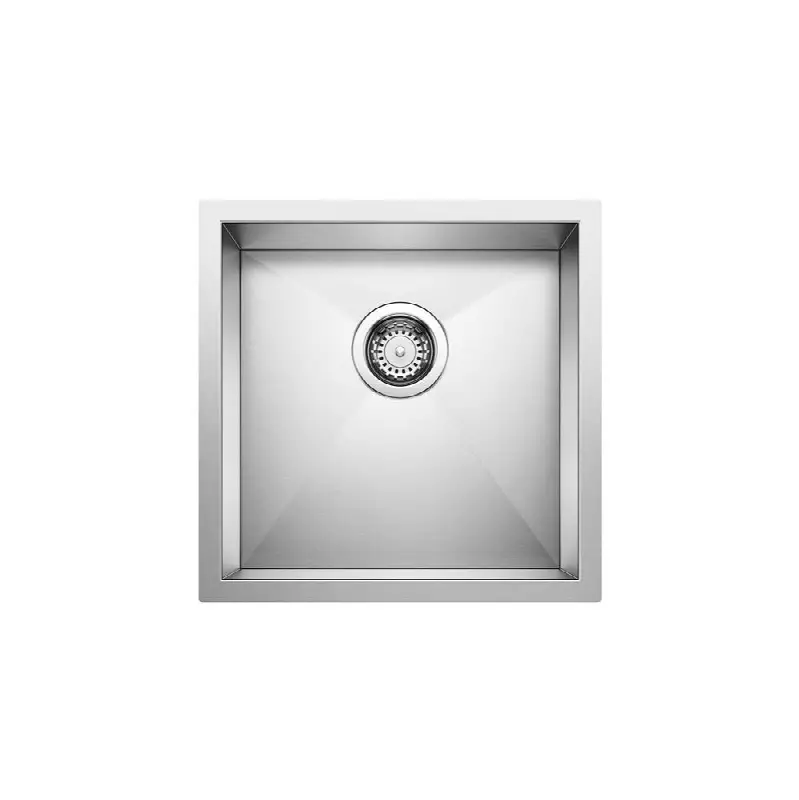 Quatrus R0 17" Stainless Steel Undermount Bar Sink