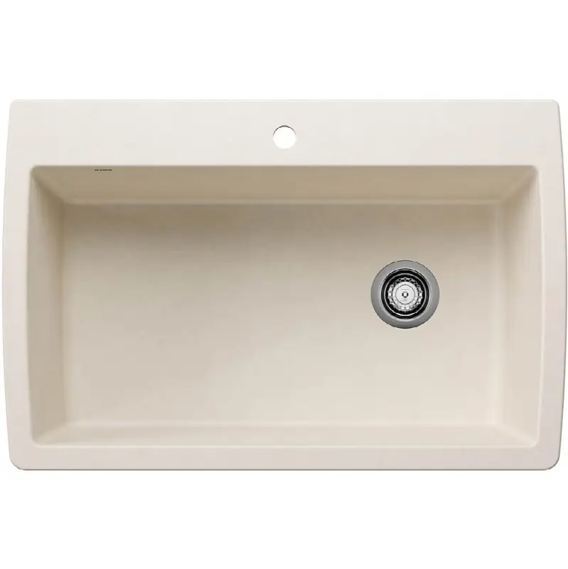 Diamond Silgranit 33.5" Super Single Dual Mount Kitchen Sink