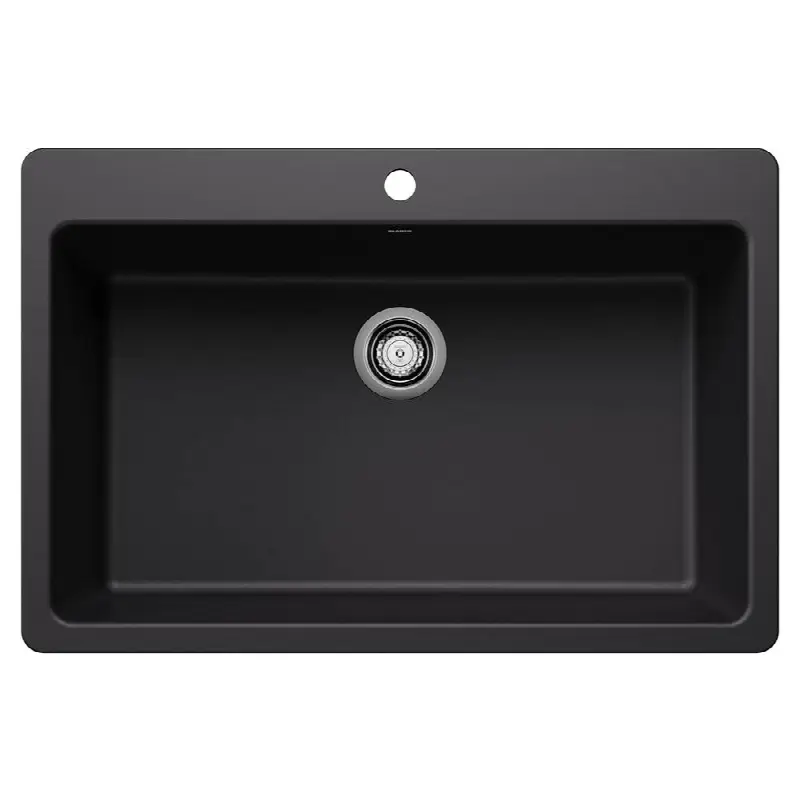 Liven Silgranit 33" Super Single Dual Mount Kitchen Sink