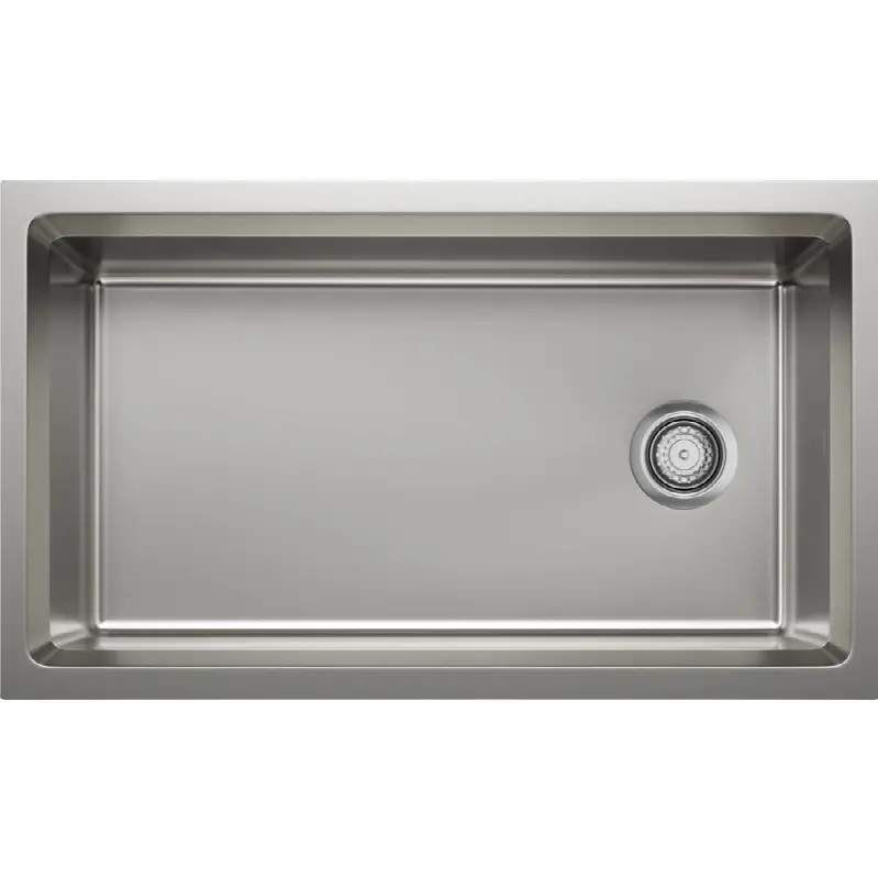 Inteos 33" Single Bowl Reversible Undermount Stainless Steel Workstation Kitchen Sink