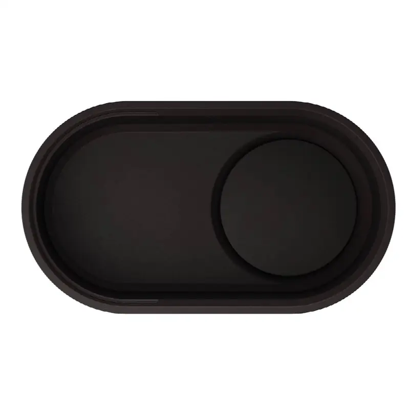 Oovalon VELGRANIT 30" Single Bowl Undermount/Flush-Mount Kitchen Sink with Capflow - Mystic Black
