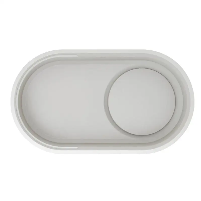 Oovalon VELGRANIT 30" Single Bowl Undermount/Flush-Mount Kitchen Sink with Capflow - Cloud White