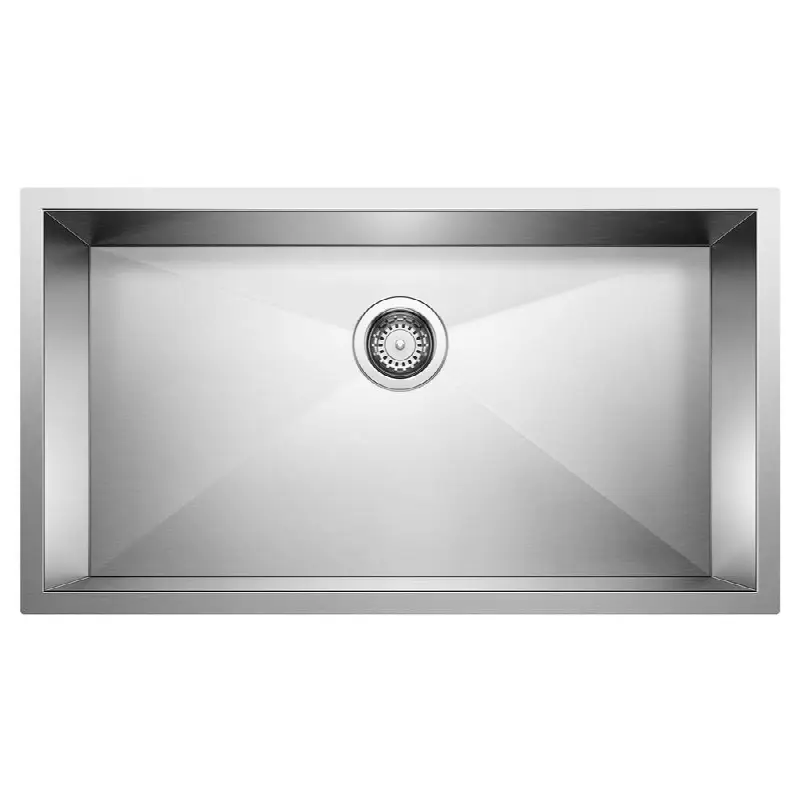 Precision R0 32" Super Single Bowl Undermount Stainless Steel Kitchen Sink