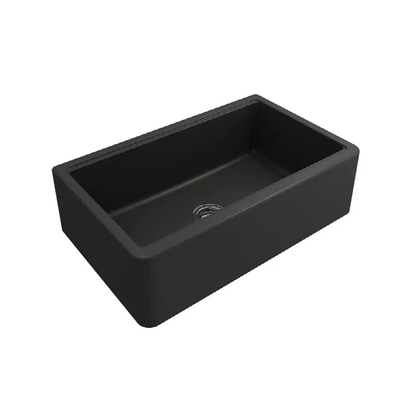 Arona Apron-Front 33 in. Single Bowl Granite Composite Kitchen Sink with Integrated Workstation and Accessories