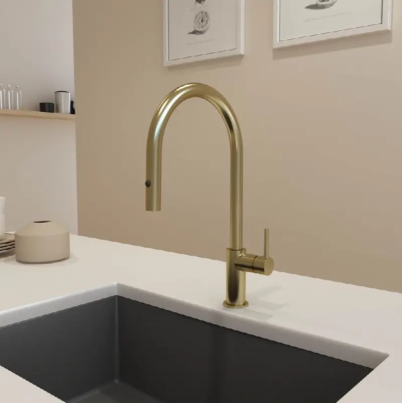 Baveno Duo Pull-Down Kitchen Faucet