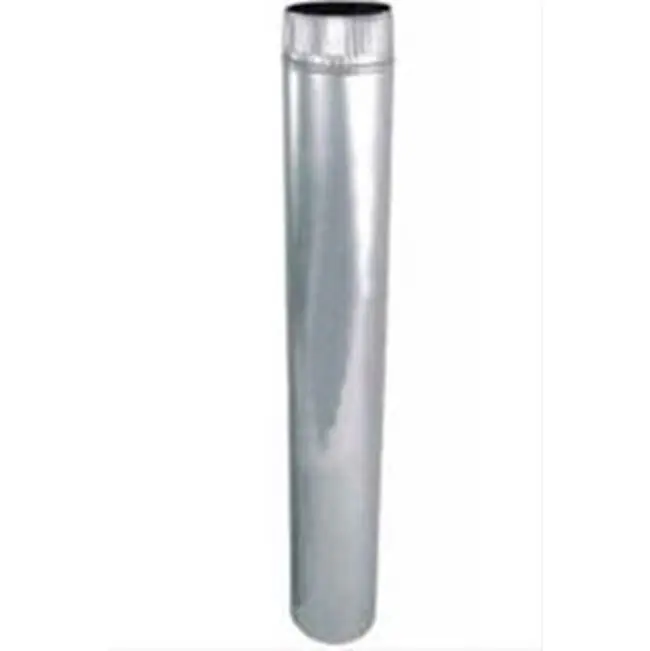 24" duct section, 10" round