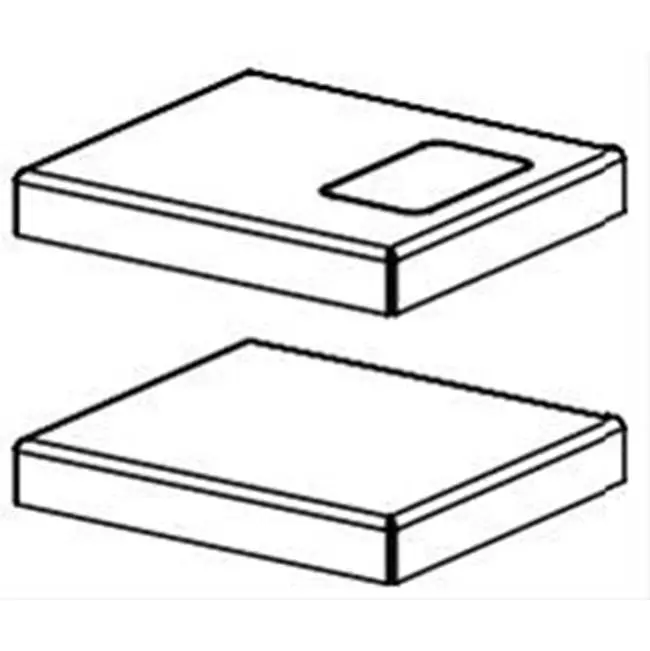 1" End Cap Trim Extension for D49