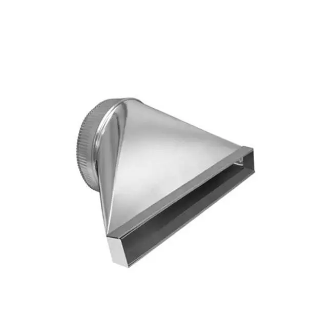 D49M 1-7/8" X 19" Transition To 10" Round