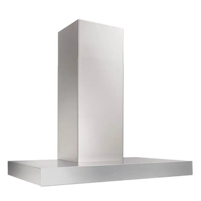 ISPIRA CHIMNEY 30" 600 CFM SS Brushed Grey Glass
