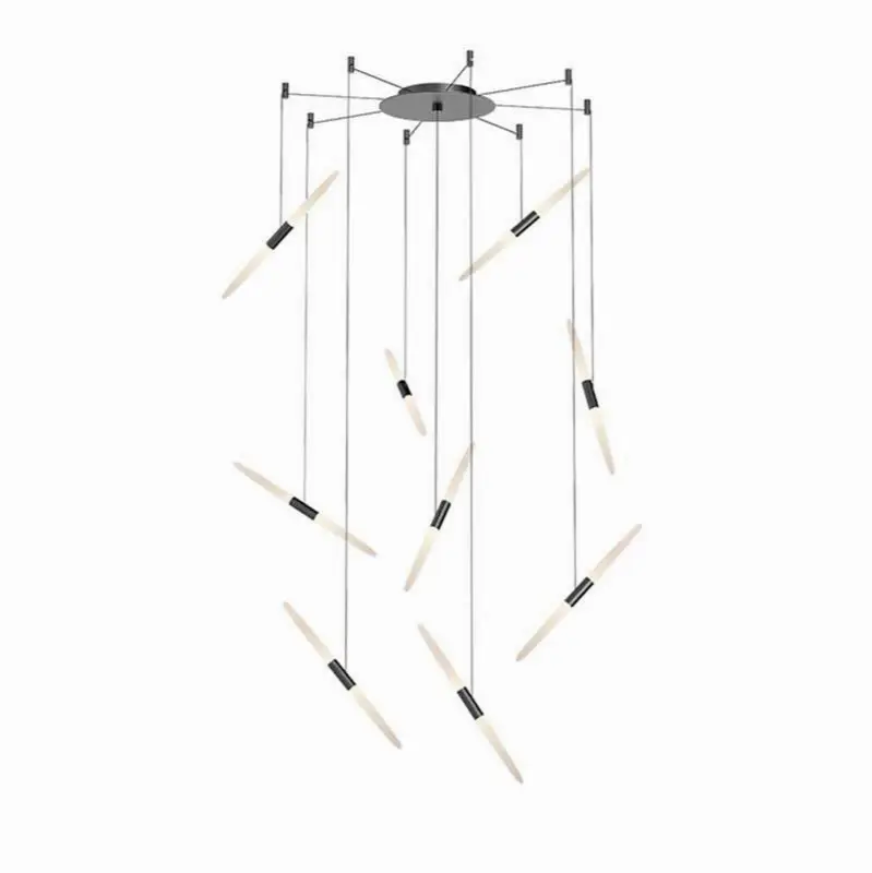 9-Light Swag LED Pendant