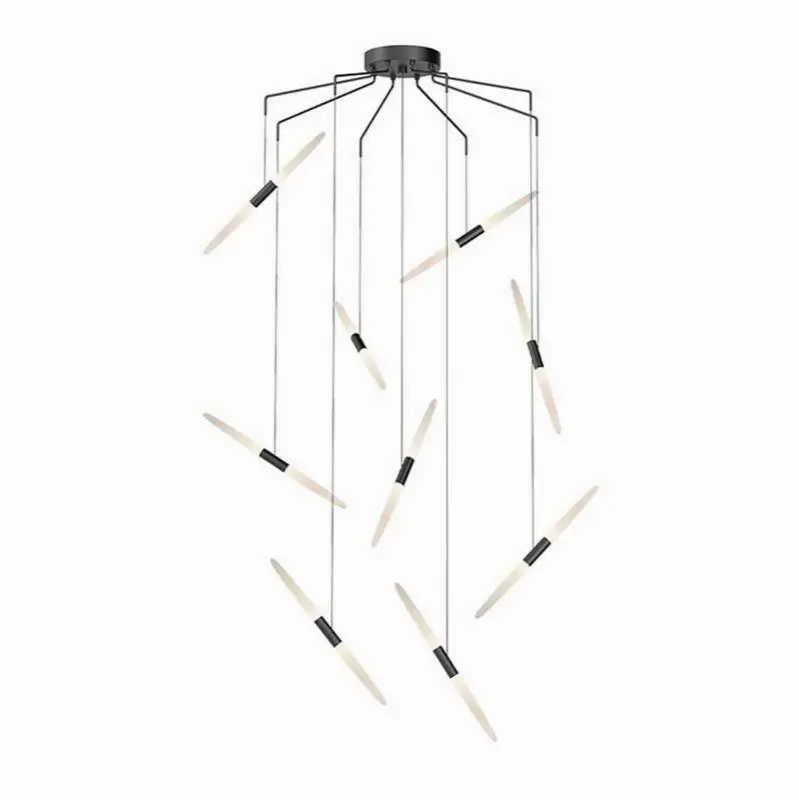 9-Light Spreader LED Pendant
