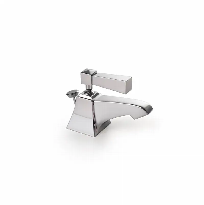1 Hole Bidet Set With Pop-Up Waste - Brass Levers With A Matte White Finish