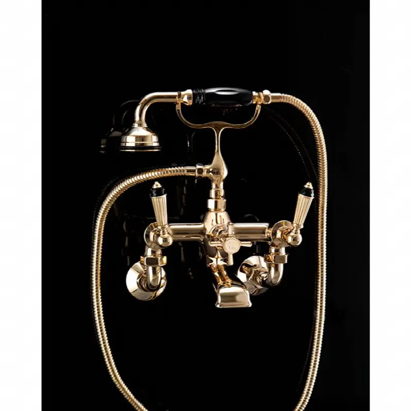 Bath Shower Mixer - Wall Mounted With Hose And Handset