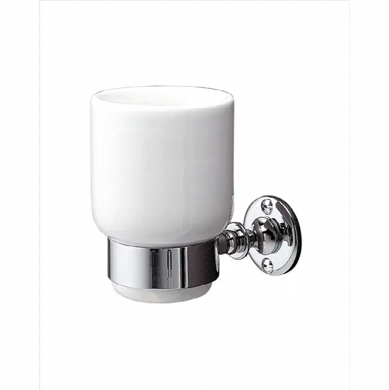 Toothbrush Holder With Ceramic Cup