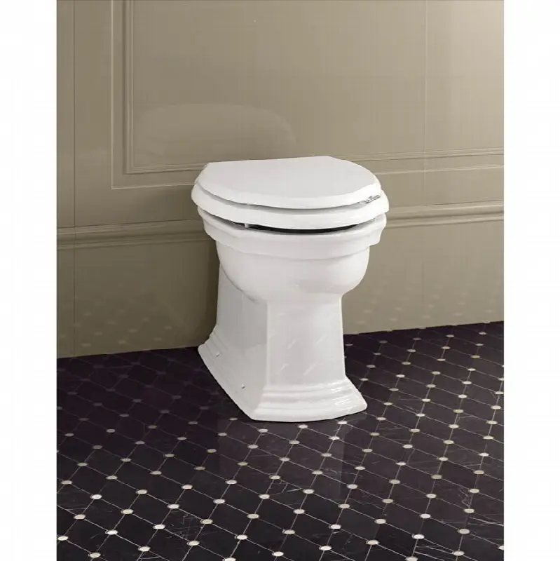 Back To Wall W.C. Pan For In-Wall Cistern