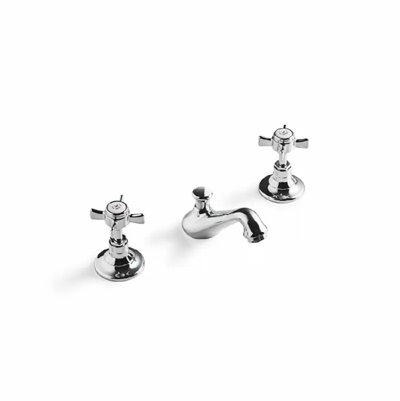 3 Hole Bidet Set With Pop-Up Waste