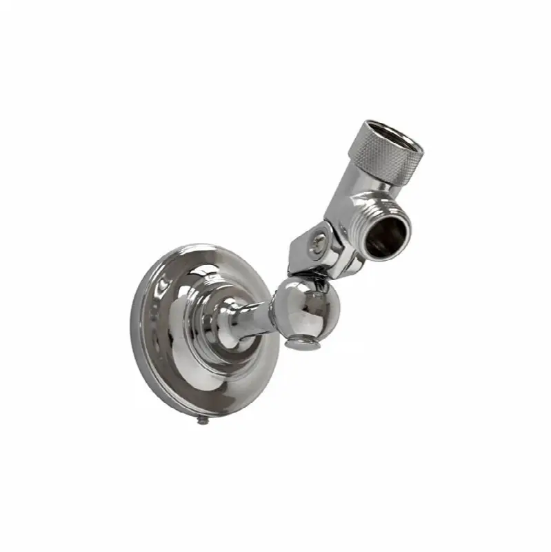 Wall Bracket For Shower And Handset With Hinge - Rose Gold