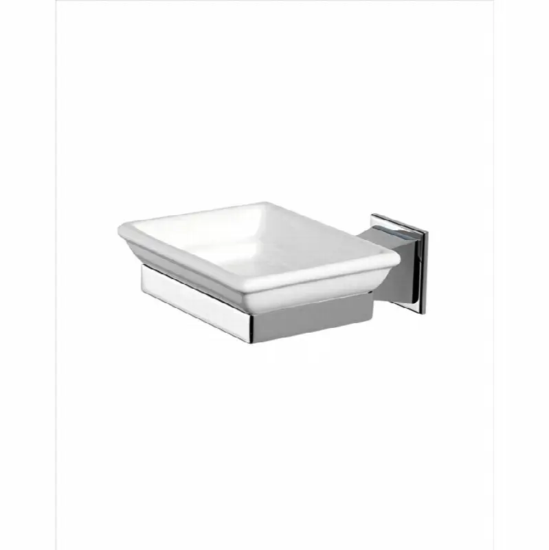 Time - Soap Dish - Satin Nickel