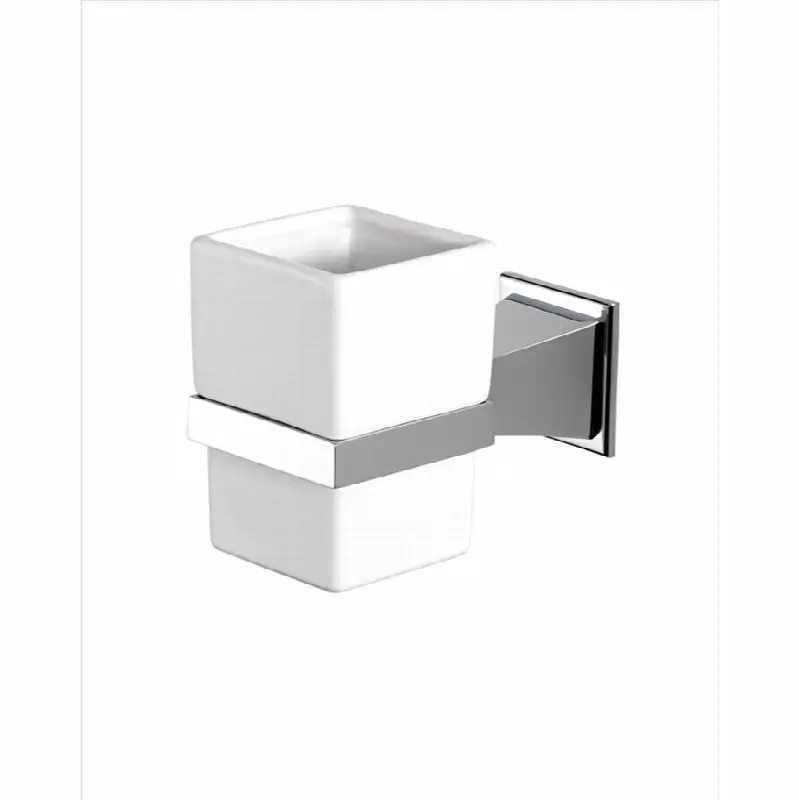 Toothbrush Holder With Ceramic Cup
