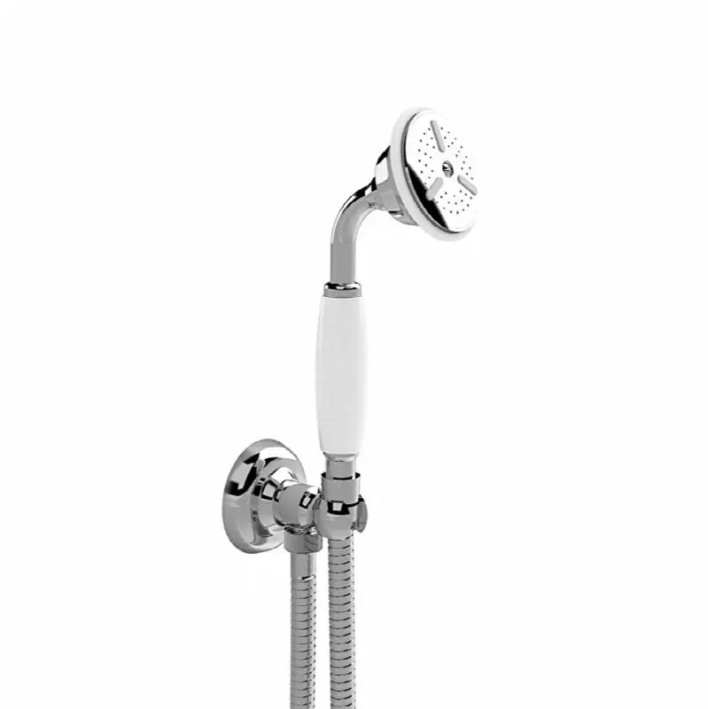 Austin, City - Shower Set: Long Hose, Handset, Wall Bracket And Water Intake - Black Nickel