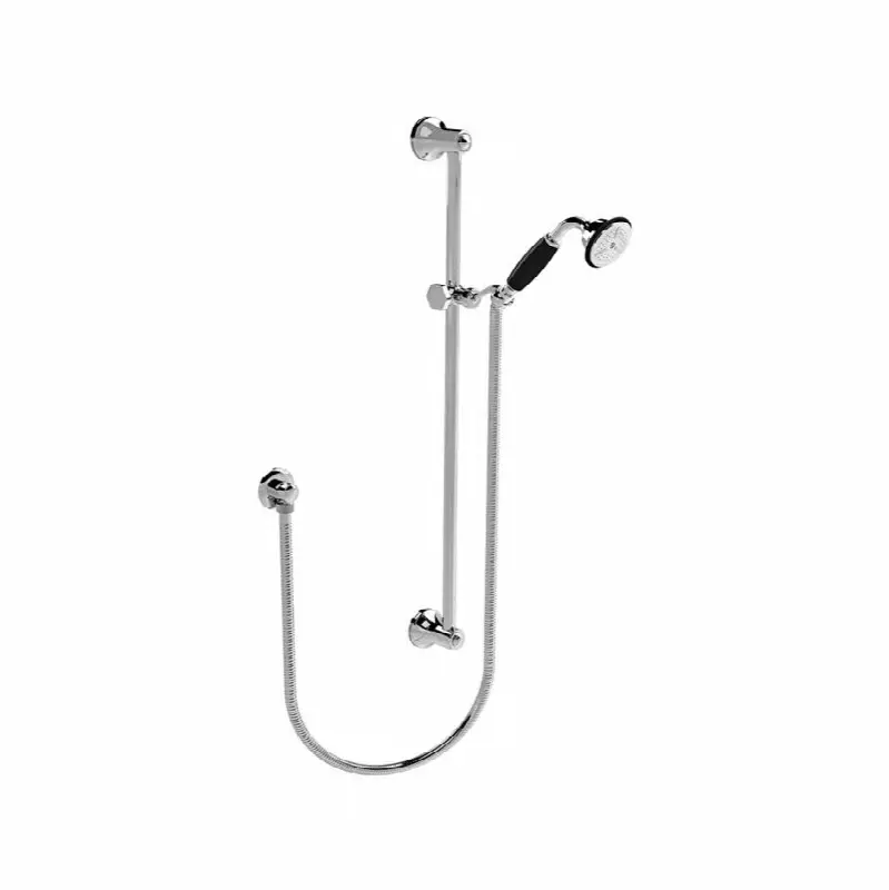 Black Diamond, Black Dandy - Shower Sliding Rail With Hose And Handset And Water Intake - Antique Copper