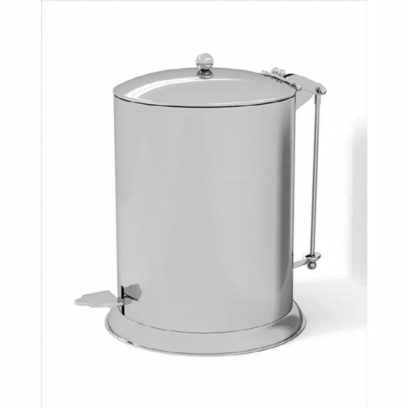 Waltz - Wastebasket - Satin Nickel