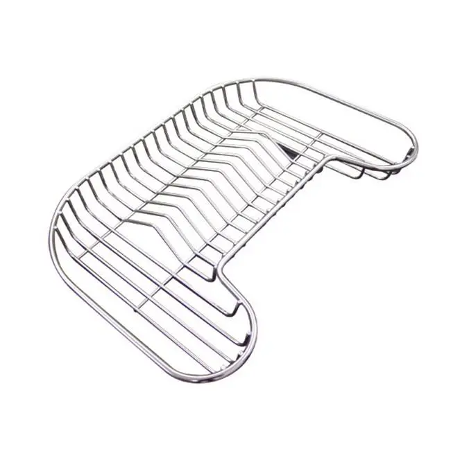 St.Steel Bkt Dishes Holder Cm 23X45