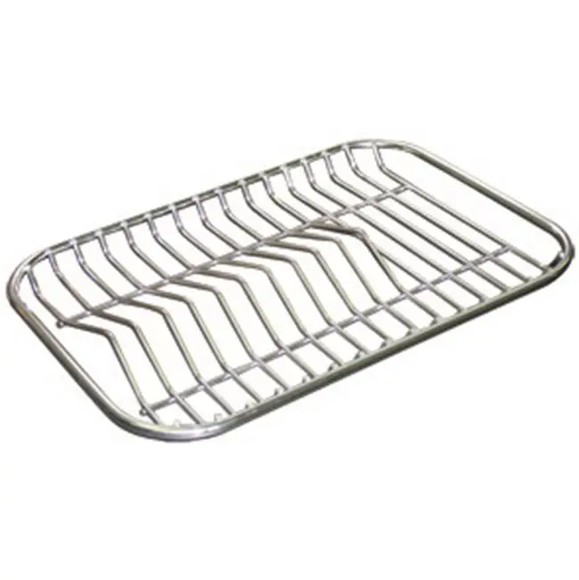 Twin Dishes Holder St.S.Grid cm 25X35