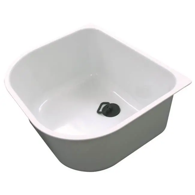 White Plastic Big Bowl Cm 36X30