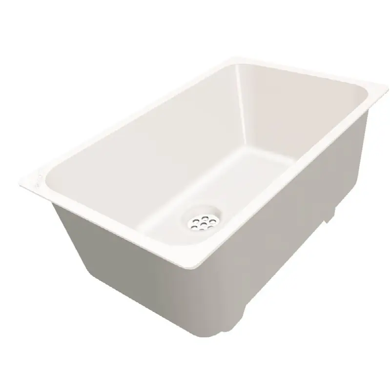 White Polypropylene Basket